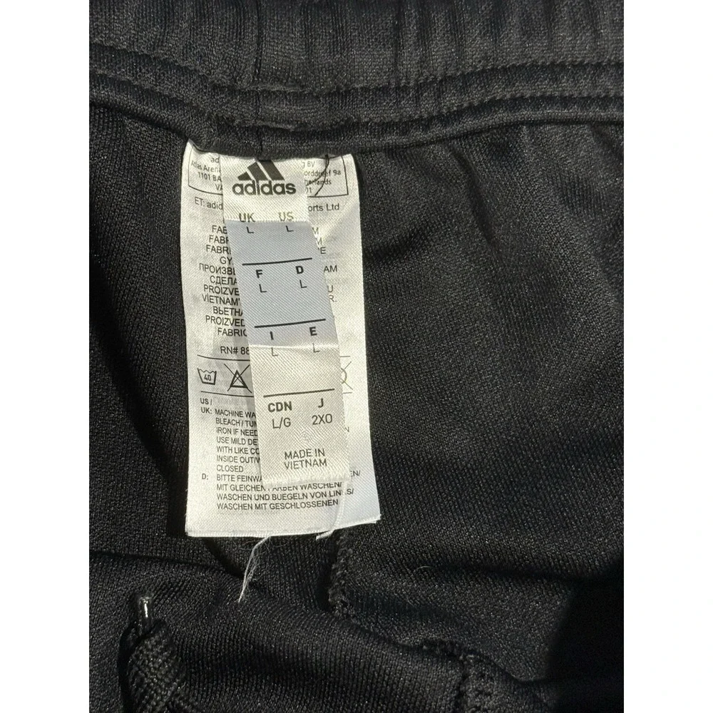 Men's Adidas Tiro Track Pants Fitted Black Size Large